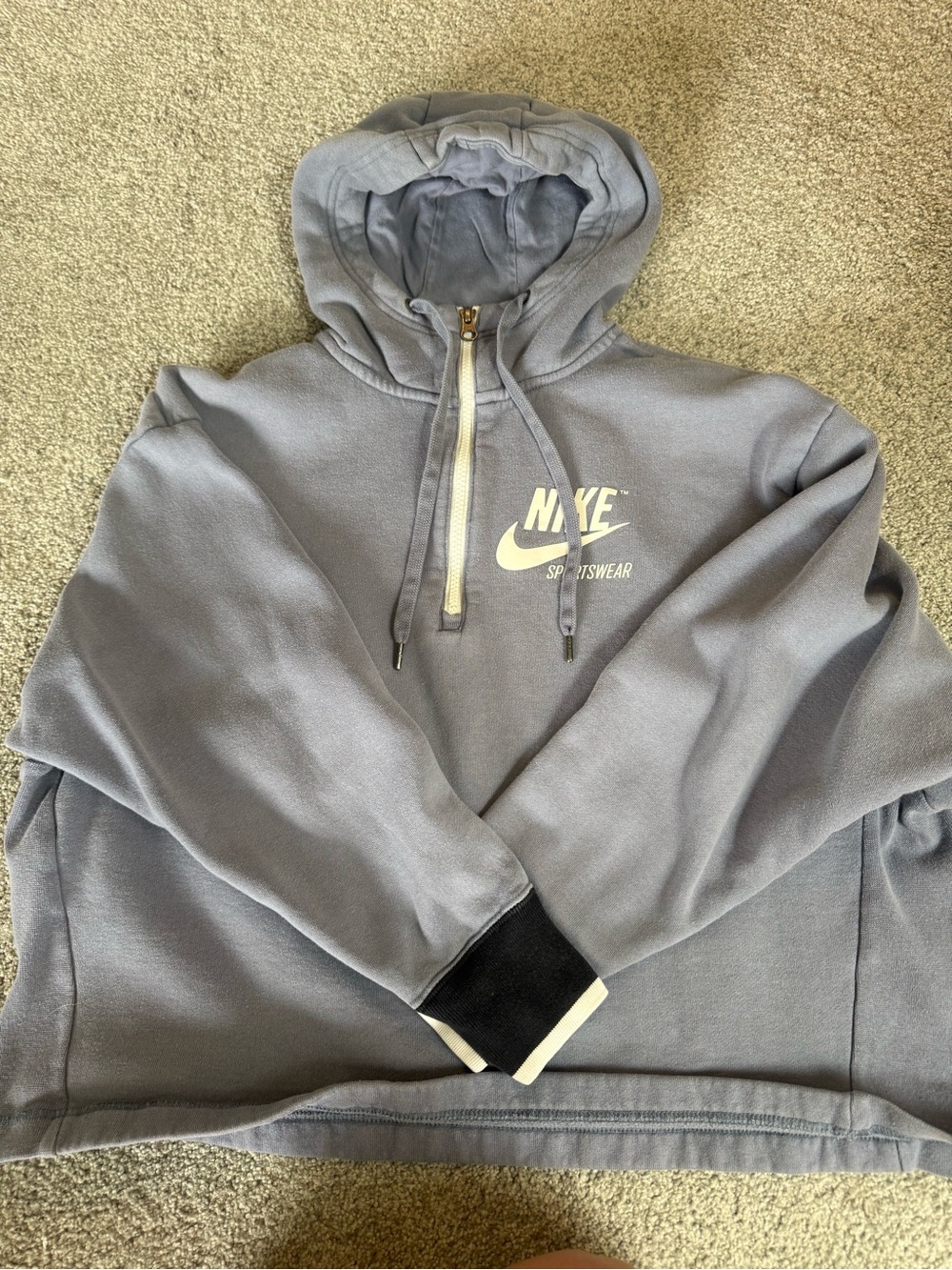 Nike Half-Zip Hoodie Sweatshirt